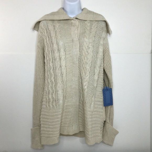 Simply Vera Vera Wang Women's Snap Button Knitted Cardigan New NWT - Picture 1 of 11